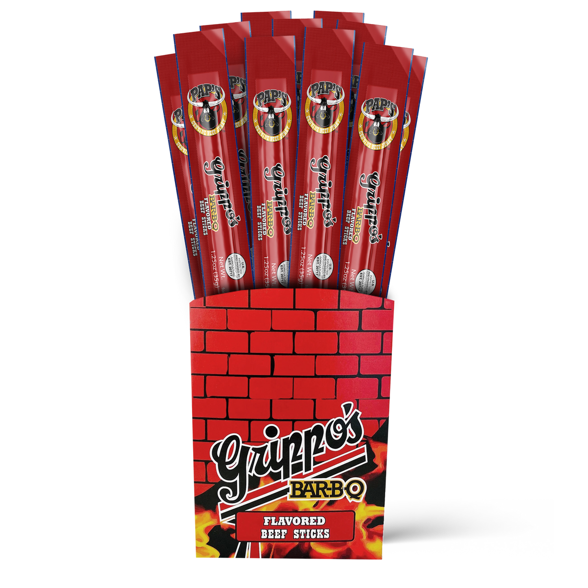 Grippo's Bar-B-Q Beef Sticks